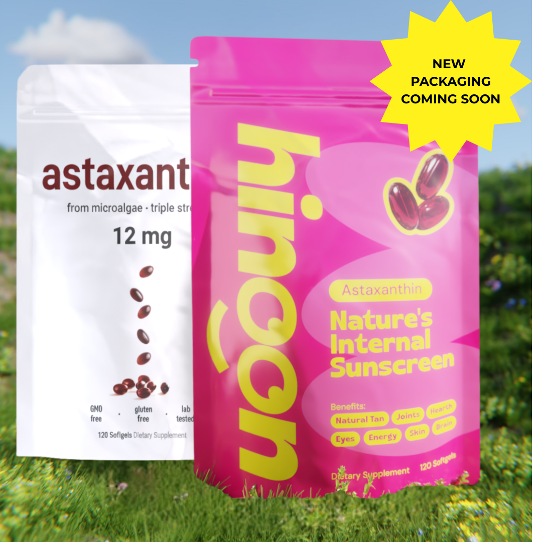 Nature's Most Powerful Skin Protector - 12mg Astaxanthin