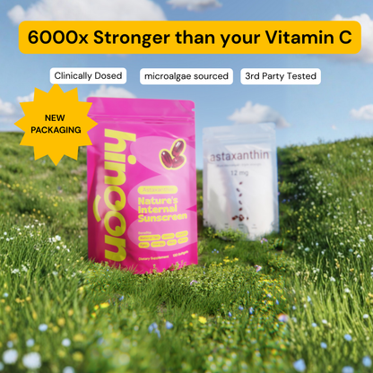 Nature's Most Powerful Skin Protector - 12mg Astaxanthin